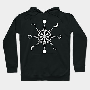 MANDALA PHASES OF THE MOON Hoodie